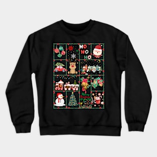 Merry Christmas Design Crewneck Sweatshirt